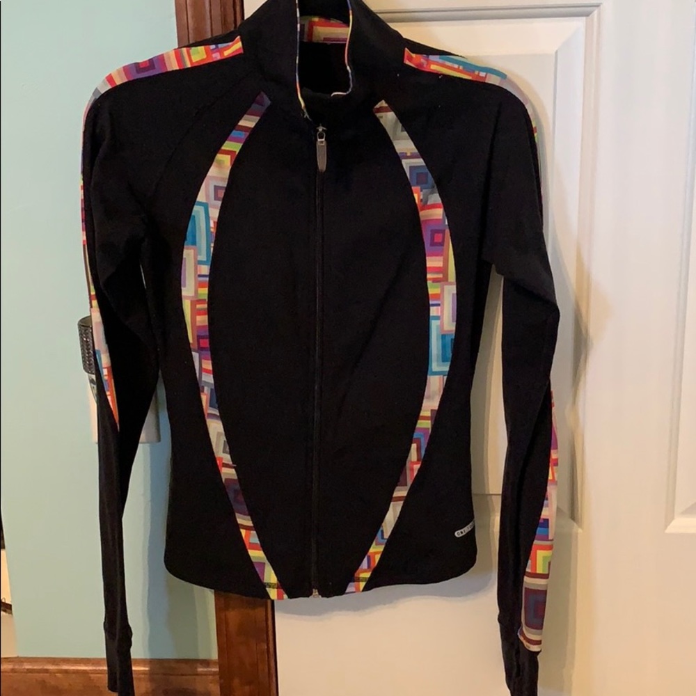 One Tooth yoga workout jacket sz 2/small